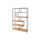 Design könyvespolc Maille 185 x 114 cm vad tölgy 