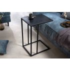 Design oldalsó asztal Maille 43 cm fekete kőris