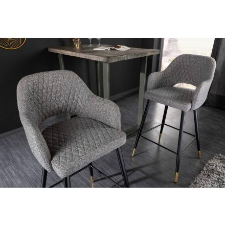 Design bárszék Laney világosszürke
