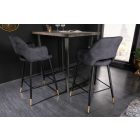 Design bárszék Laney antracit bársony