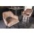 Design bárszék Laney világos szürkésbarna bársony