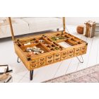 Design dohányzóasztal Eisley II 100 cm fenyő