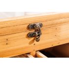 Design dohányzóasztal Eisley II 100 cm fenyő