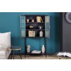 Design vitrin Damaris 150 cm fekete
