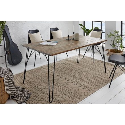 Design étkezőasztal Shayla 180 cm barna