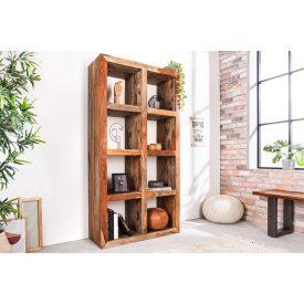 Design polcos Timber 180 cm Sheesham füstos