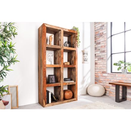 Design polcos Timber 180 cm Sheesham füstos