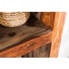 Design polcos Timber 180 cm Sheesham füstos