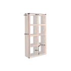 Design polcos Timber 180 cm Sheesham füstos