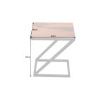 Design oldalsó asztal Marconi 30 cm Sheesham