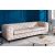 Design ülőgarnitúra Rococo 235 cm pezsgő bársony