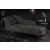 Design heverő Chesterfield 170 cm szürke bársony