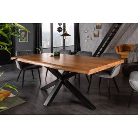   Design étkezőasztal Massive Nature 180 cm - asztallap 60mm - akác