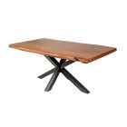 Design étkezőasztal Massive Nature 180 cm - asztallap 60mm - akác