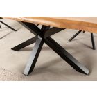 Design étkezőasztal Massive Nature 220 cm - asztallap 60mm - akác