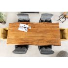 Design étkezőasztal Massive Nature 220 cm - asztallap 60mm - akác