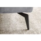 Design ágy Rotterdam 180 x 200 cm szürke bársony