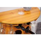 Bortartó Winebar 84 cm fenyő