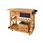 Design bárszekrény Winebar 92 cm mangó