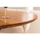 Kerek étkezőasztal Fabrico 130 cm akácfa