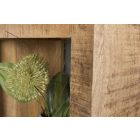 Design polc Thunder 176 x 40 cm mangó