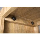 Design polc Thunder 176 x 40 cm mangó