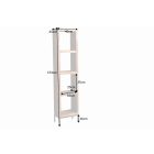 Design polc Thunder 176 x 40 cm mangó