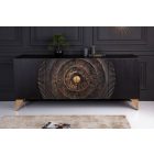 Design komód Venetia 177 cm fekete-arany