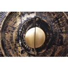 Design komód Venetia 177 cm fekete-arany