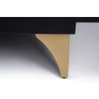 Design komód Venetia 177 cm fekete-arany