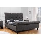 Design ágy Viviano 160 x 200 cm sötétszürke