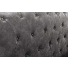 Design ágy Viviano 160 x 200 cm sötétszürke