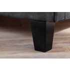 Design ágy Viviano 160 x 200 cm sötétszürke