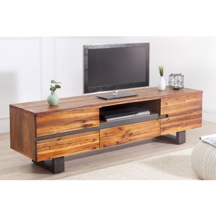 Design TV asztal Evolution 160 cm barna akác