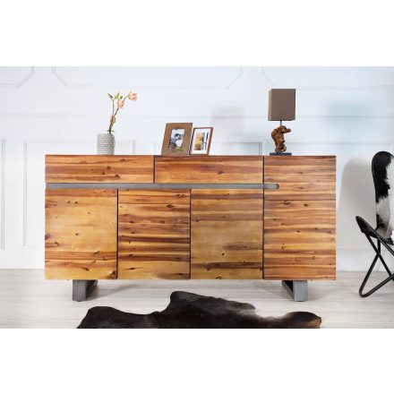 Design komód Evolution, 170 cm, akác