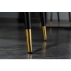 Design szék Laney piros bársony 