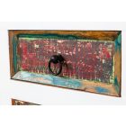 Design komód Jacktar 160 cm fehér mangó