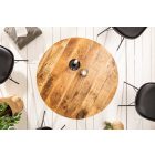 Kerek étkezőasztal Thunder 80 cm mangó