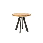 Kerek étkezőasztal Thunder 80 cm mangó