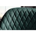 Design bárszék Laney petrol bársony