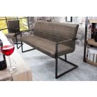 Design ülőpad Maximiliano 160 cm vintage taupe