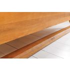 Design ágy Shayla 180 x 200 cm barna mangó