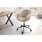 Design irodai szék Natasha pezsgő bársony