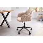 Design irodai szék Natasha pezsgő bársony