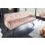 Design ülőpad Natasha 156 cm pezsgő bársony