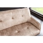 Design ülőpad Natasha 156 cm pezsgő bársony