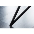 Design ülőpad Natasha 156 cm mustársárga bársony