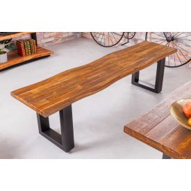 Design ülőpad Evolution 180 cm barna akác