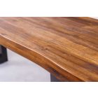 Design ülőpad Evolution 180 cm barna akác