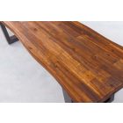 Design ülőpad Evolution 180 cm barna akác